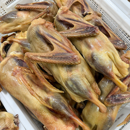 胜缘食品剁半咸鹅试吃装