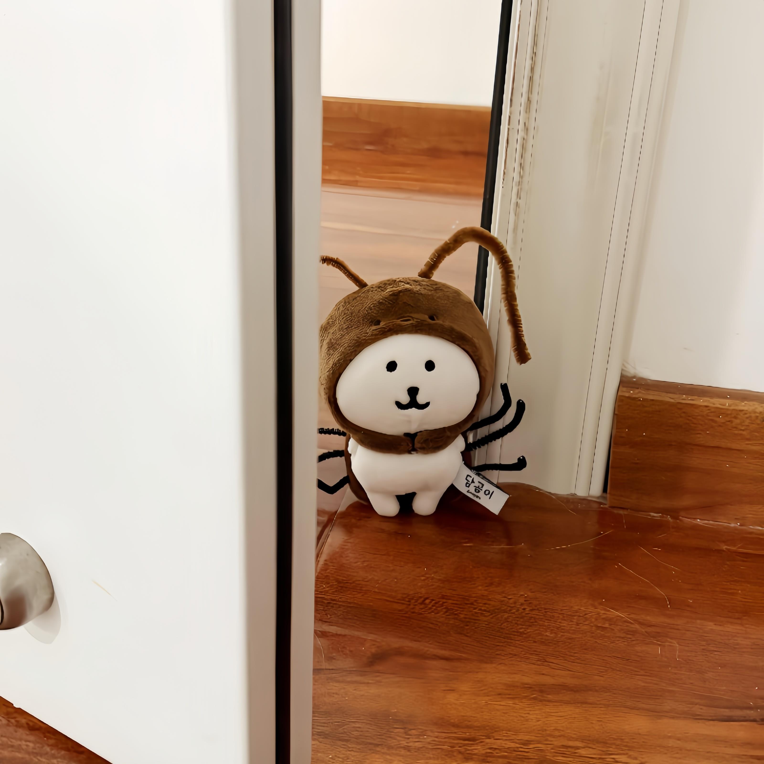 蟑螂自嘲熊娃衣13cm娃用衣服变装服棉花娃娃头套换装努努体海星体