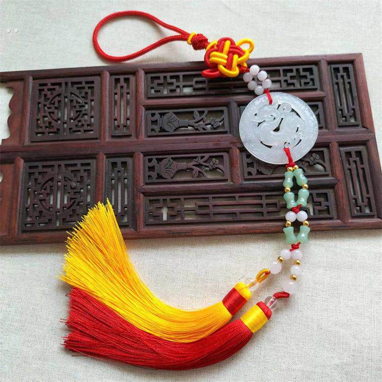 剑穗比赛剑穗纯手工无静电不抽丝短重不缠手高档太极剑回笼丝剑穗