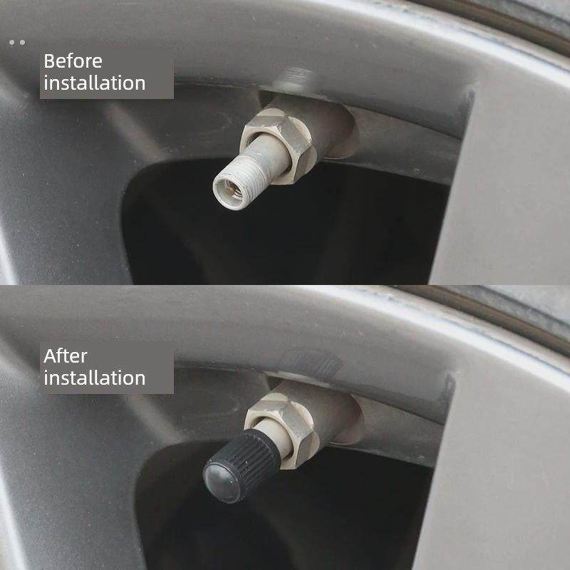 汽车轮胎气门嘴帽改装塑料气嘴防尘帽摩托车电动车塑料气门芯冒盖