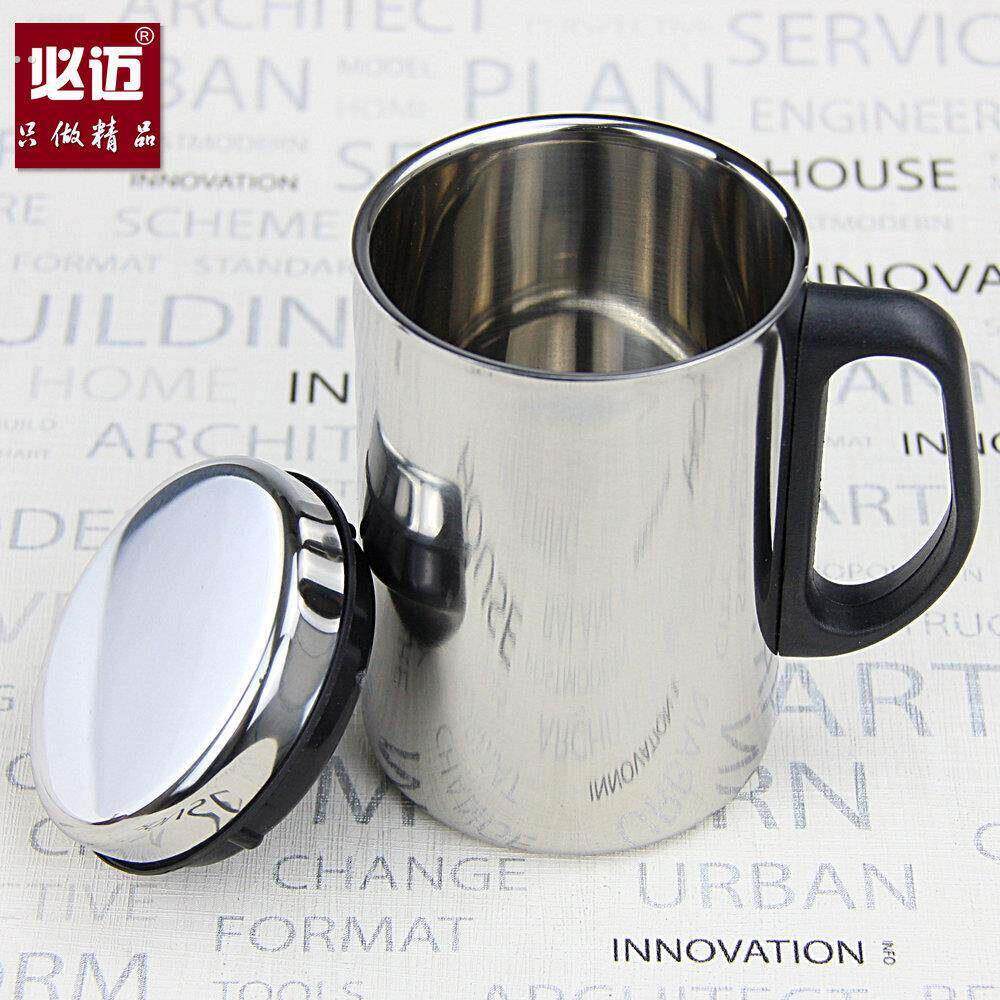 无磁不锈钢双层杯保温杯双层隔热杯四季杯口杯随手水杯礼品赠品杯