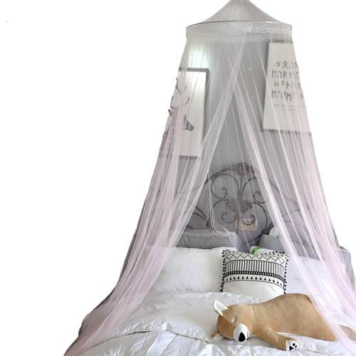 沙发蚊帐家用免安装客厅办公室午睡午休躺椅简易折叠床圆顶防蚊帐