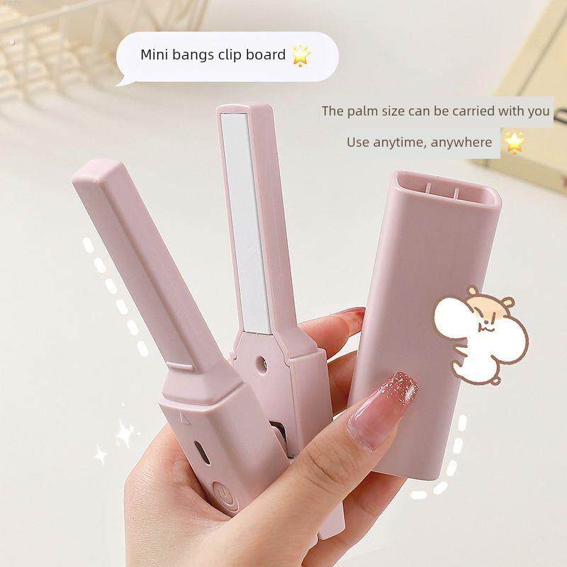 小夹板迷你便携式卷发棒宿舍小功率蓬松刘海随身直发卷发两用神器