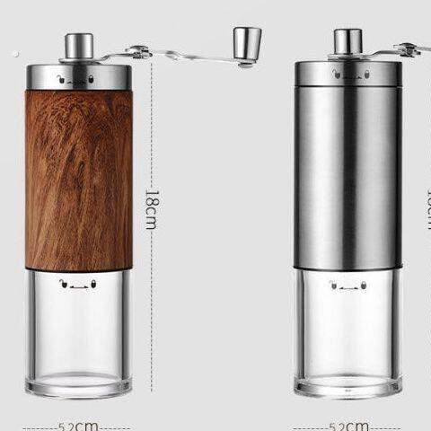 便携式户外手摇磨豆机家用小型手动咖啡豆研磨器具现磨不锈钢咖啡