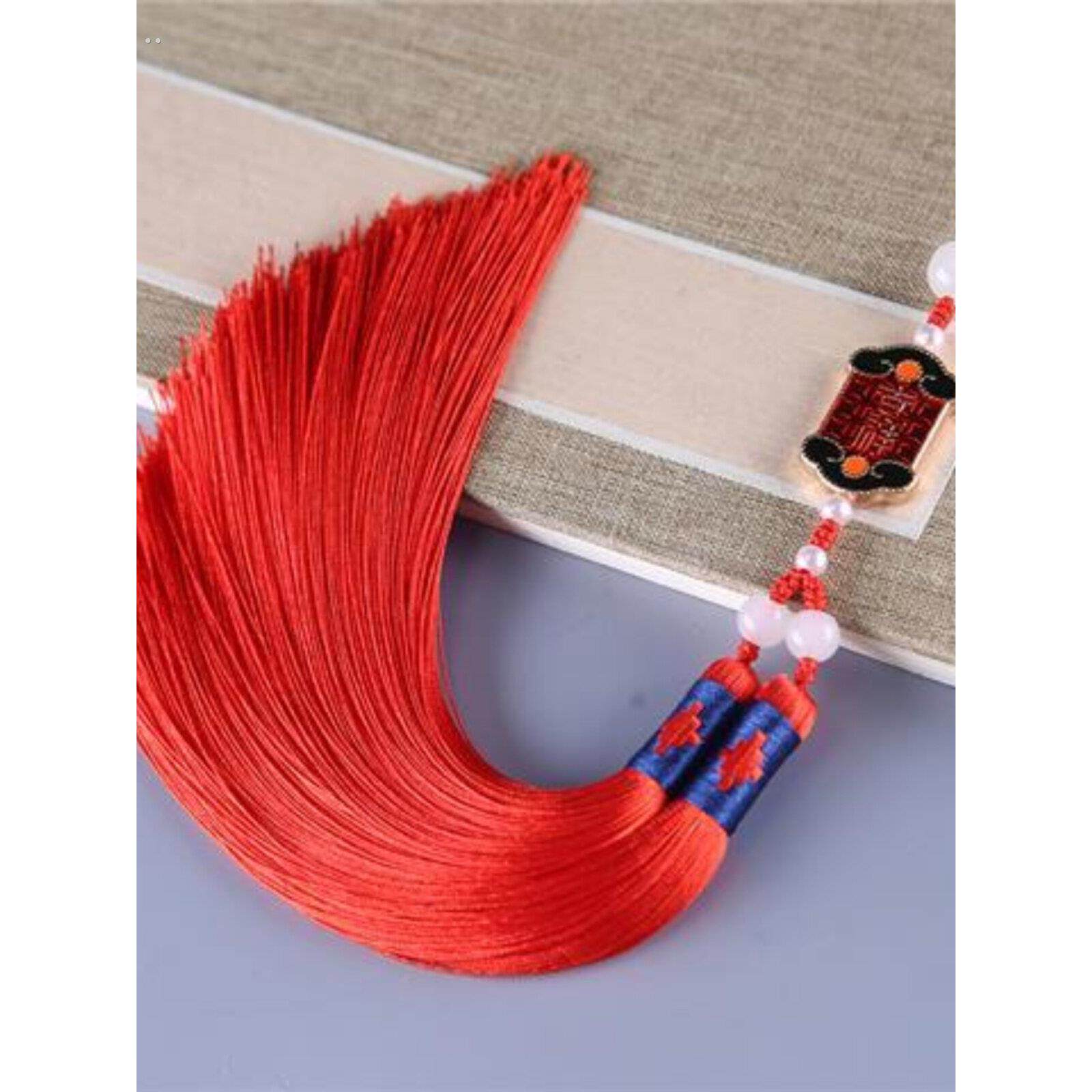 剑穗双流苏穗子太极剑剑穗古风挂坠汽车挂冰丝比赛不缠手剑穗流苏