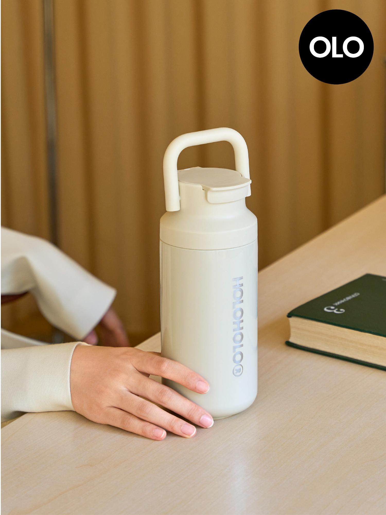 holoholo保温杯大容量耐高温便携随行水杯女茶水分离泡茶杯子