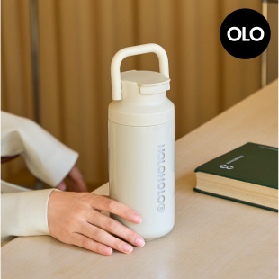 holoholo保温杯大容量耐高温便携随行水杯女茶水分离泡茶杯子