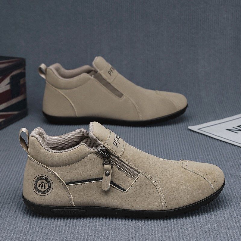 福森蒙男鞋潮尚阁鞋业成功男士开车鞋秋冬新款阿甘鞋休闲板鞋a69
