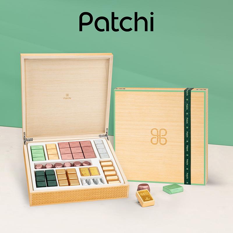 【新品】Patchi芭驰牛奶巧克力迪拜彼岸礼盒高端进口女友节日礼物
