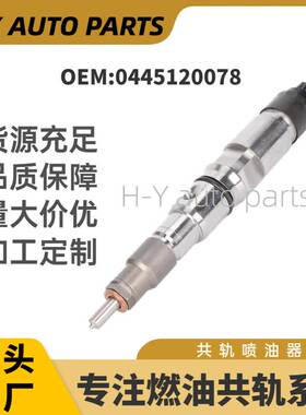 欧三博士6缸0445120078电喷共轨喷油器总成0445120059 0445120106