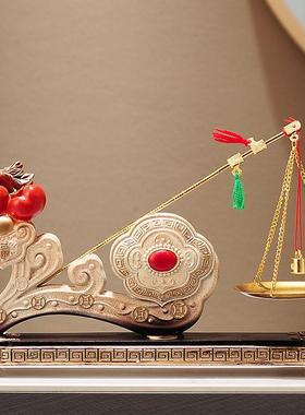 称心如意摆件新中式乔迁之喜入宅新居搬家礼品玄关客厅酒柜装饰品