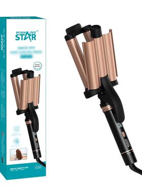 Winning star跨境家用120W电夹板蓬松器不伤发卷发器Curling iron