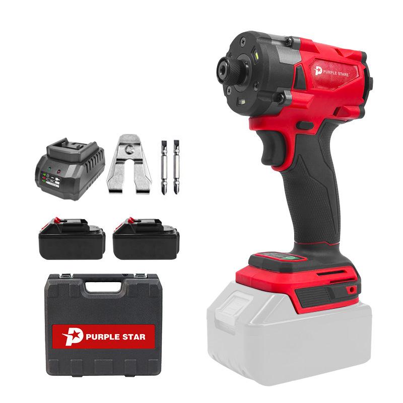 无刷起子机冲击起子多功能4速手电钻大功率家用电动螺丝刀