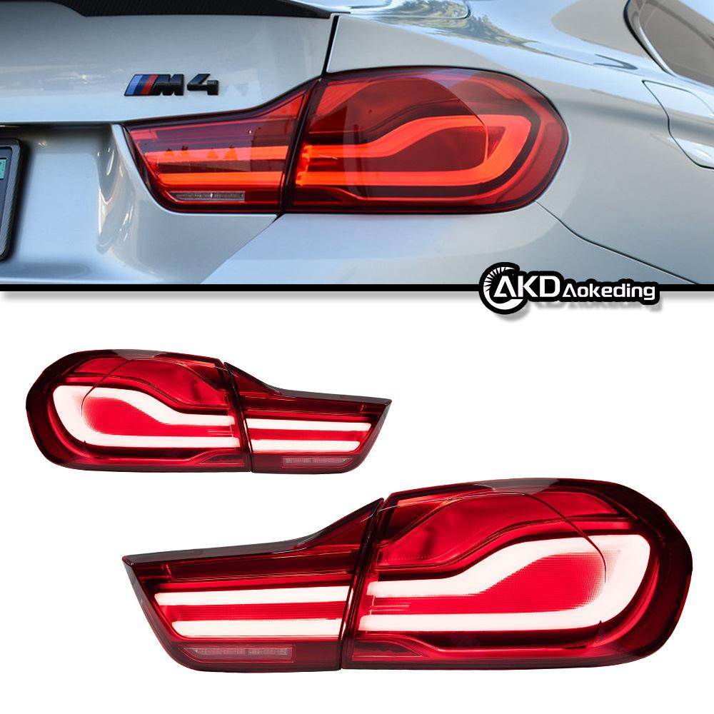 适用于宝马4系F32尾灯造型LED信号灯DRL行驶信号制动器倒车停车灯