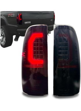 适用于1999-2007年一对黑色LED尾灯福特FORDf-250总成