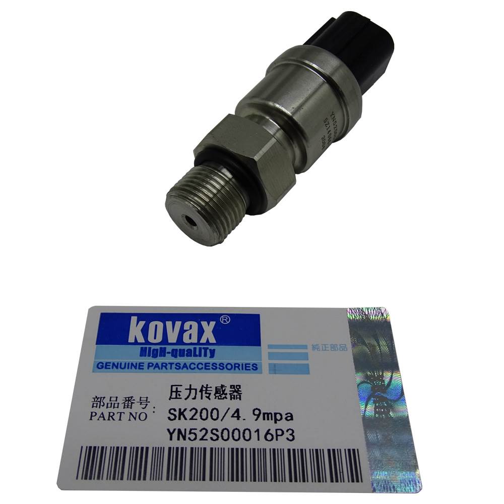KOVAX压力传感器SK200/4.9mpa负压传感器 YN52S00016P3挖机配件