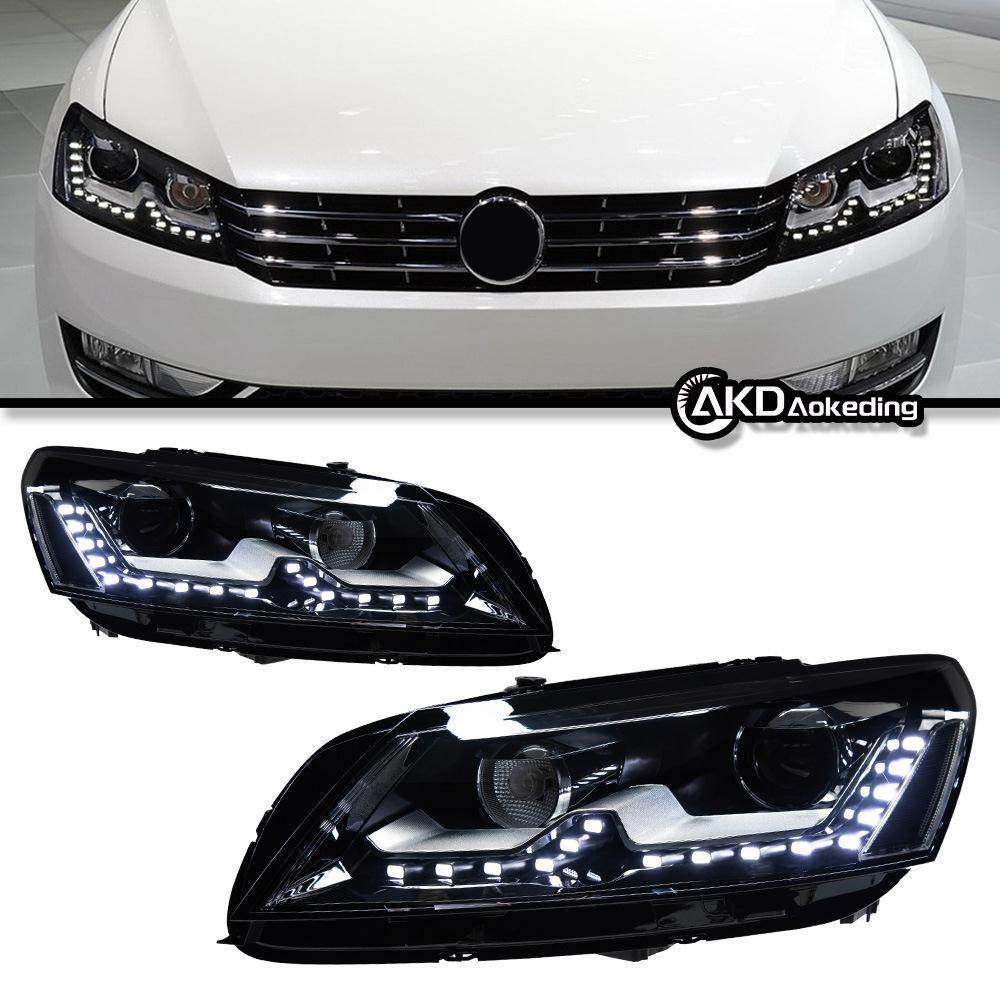 适用于大众11-15年帕萨特大灯总成改装高配LED透镜大灯日行灯升级,搬运/仓储/物流设备,叉车配件,淘宝优惠券,粉丝福利购,淘宝优惠卷