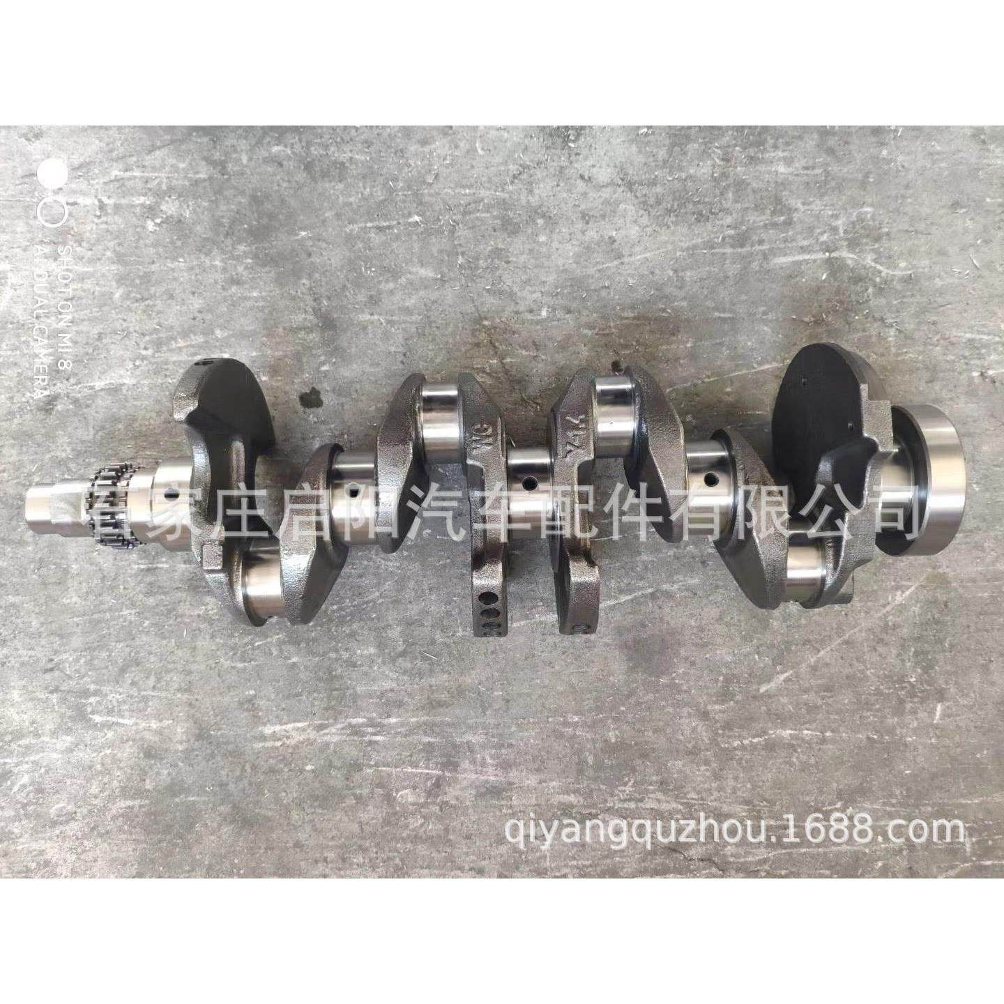 曲轴适用于现代起亚1.4G4FA发动机OE号：23110-2B100/23110-2B400