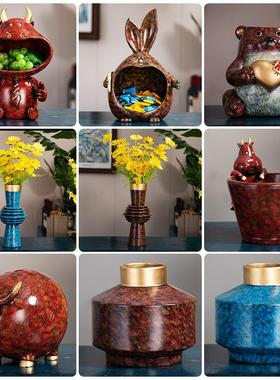 直发迷彩系列桌面摆件电视柜酒柜玄关茶几装饰品树脂工艺手伴