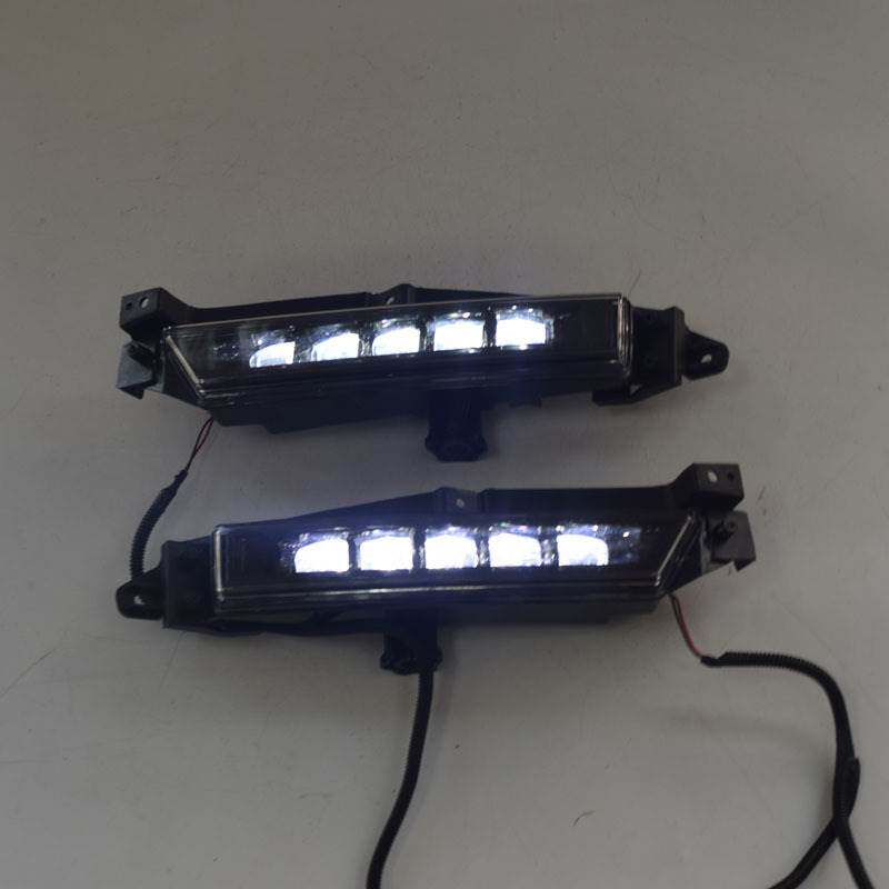 适用于本田CRV日行灯 17-18新款CRV专用LED日间行车灯改装雾灯