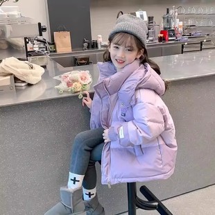 棉袄女孩冬季 女童冬装 洋气外套儿童冬款 童装 加厚棉衣 棉服2025新款