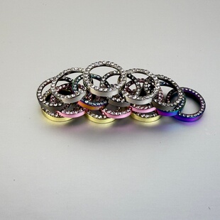 没有镜片适用iPhone17promax镂空镜头膜闪钻苹果16pro摄像头保护圈单个15PROMAX相机保护14PM轻奢13新款