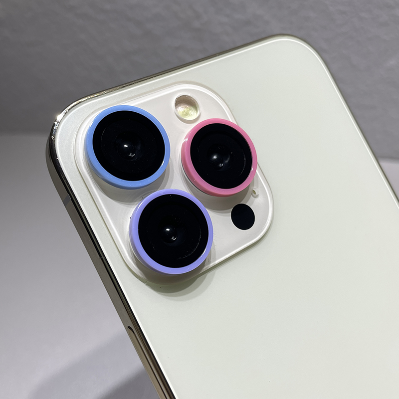 陶瓷夜光苹果14promax镜头膜