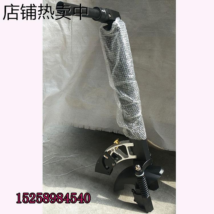 8寸10寸电动滑板车前叉方向柱龙头总成带折叠丁字杆车龙头杆把手