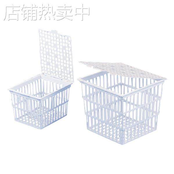 日本进口TARSONS带盖试管篮62-2936-80塑料PP试管篮可以高压灭菌