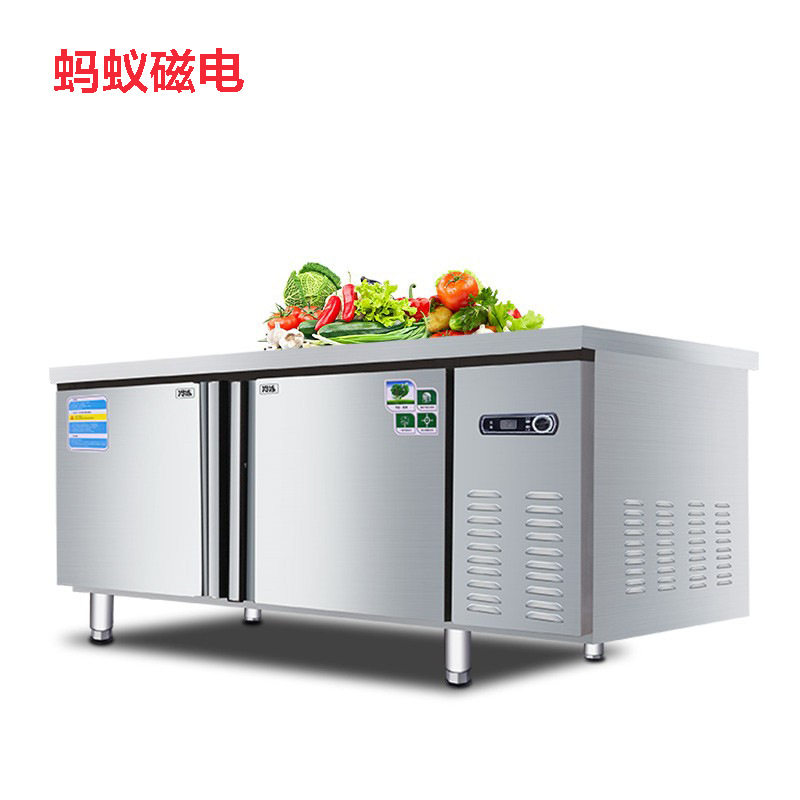厨房操作台冰柜冷藏冷冻保鲜平冷工作台商用奶茶店冰箱大容量