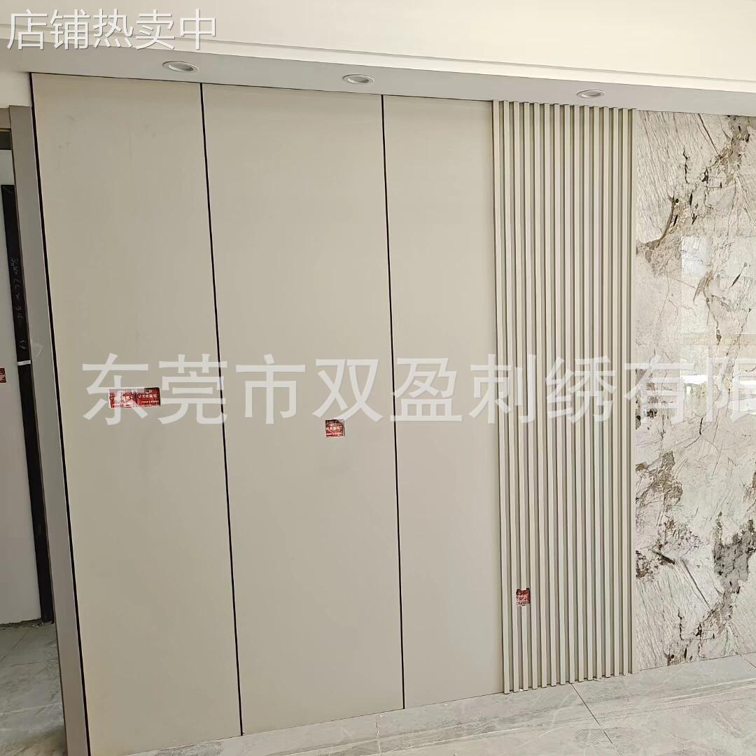 简约轻奢卧室床头背景墙极简风护墙板客厅沙发墙一体硬包集成板