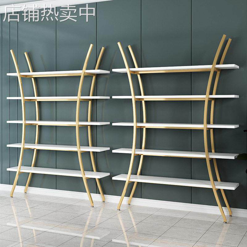 货架饰品展示架美容院美甲产品陈列置物架化妆品展示柜甲油胶货柜