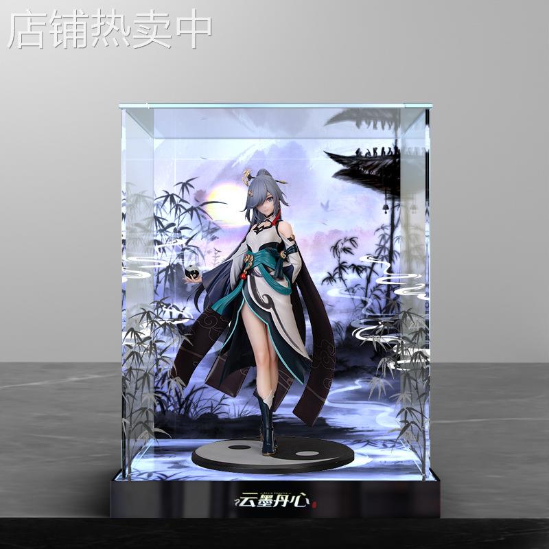Myethos 崩坏3 符华 云墨丹心 亚克力主题背景亚克力带灯展示盒