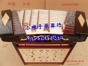 民族乐器红色401扬琴带扬琴盒架子琴竹乐器