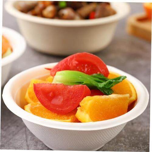 。Paper bowl disposable tableware round paper bowl fast food
