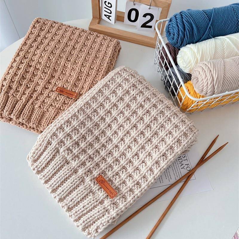 Milk Cotton Yarn Comfortable Wool Blended Thread Apparel Sew