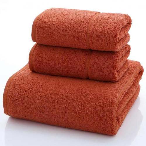 Absorbent Cotton Solid Soft Bath beach Hand Towel Face面巾