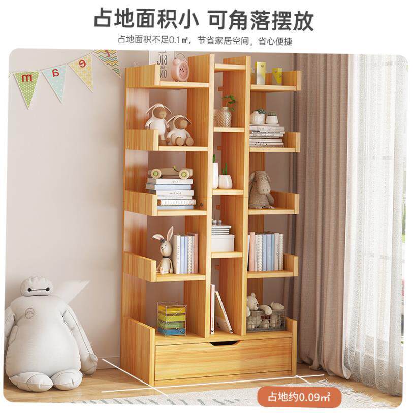 Bookshelf simple desk shelf bedroom desktop book cabinet