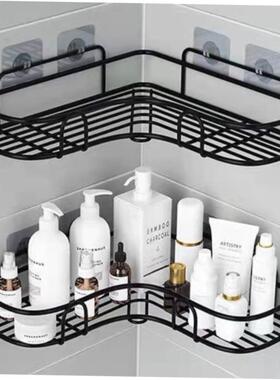 Kitchen Shelf Bathroom Accessories Punch Free Corner Rack
