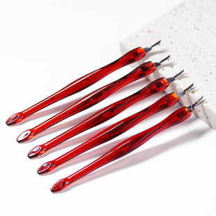 Dead skin fork bagged nail care cuticle dead skin tool