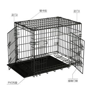 Folding Pet Wire Cat Dog Thickened Cage