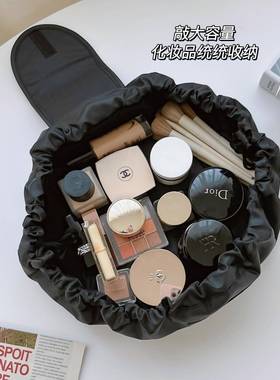Lazy makeup bag small toiletries box large capacity storage