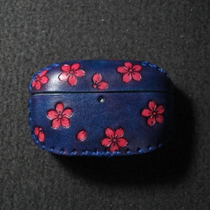 适用SONY/索尼WF-1000XM5耳机保护套皮套纯手工真皮保护套小众复古个性可定制装饰耳机