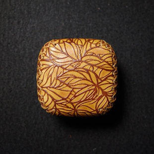 适用于索尼SONY 音扣LinkBuds Clip保护套皮套蓝牙耳机小众复古纯手工支持定制太阳先生