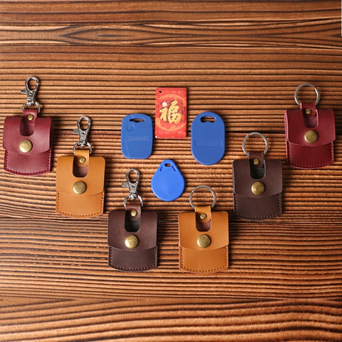 Картхолдер, чехол для проездного, мультяшный универсальный маленький защитный чехол, из натуральной кожи