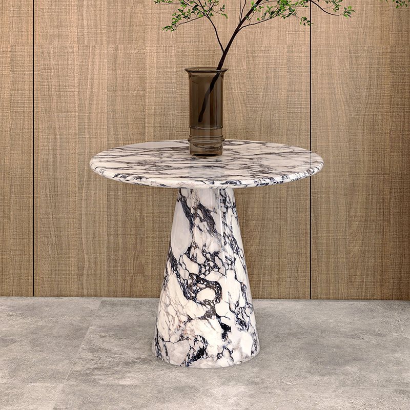 大理石边几角几天然阳台桌沙发小边几小餐桌子圆桌茶几创意洽