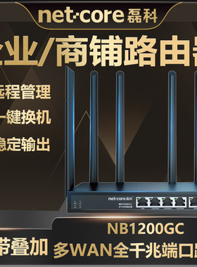 磊科企业路由器NB1200GC全千兆