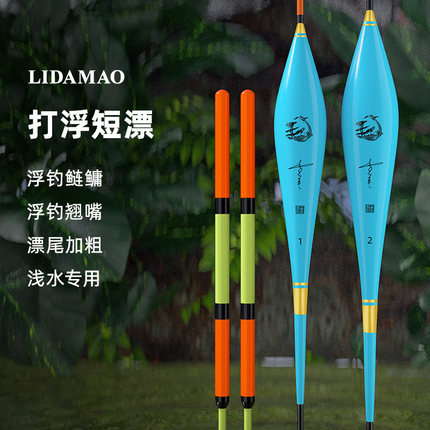 李大毛浅水打浮短漂浮钓鲢鳙翘嘴大物专用加粗醒目高灵敏浮漂鱼漂