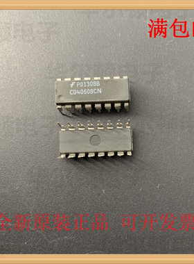 CD4060BCN 原装全新进口电子元器件 IC芯片 双列集成电路 DIP-16
