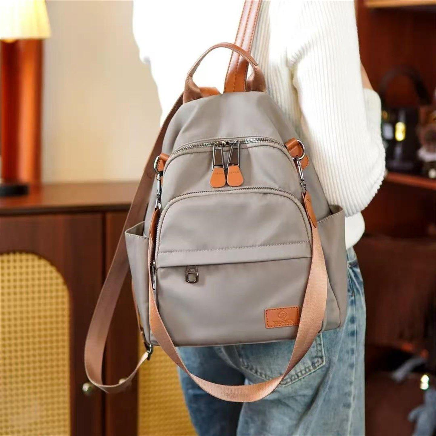 沐甜商贸巴黎格双肩女包多隔层背包女士大容量手提包防水旅行背袋,箱包皮具/热销女包/男包,双肩背包,淘宝优惠券,粉丝福利购,淘宝优惠卷